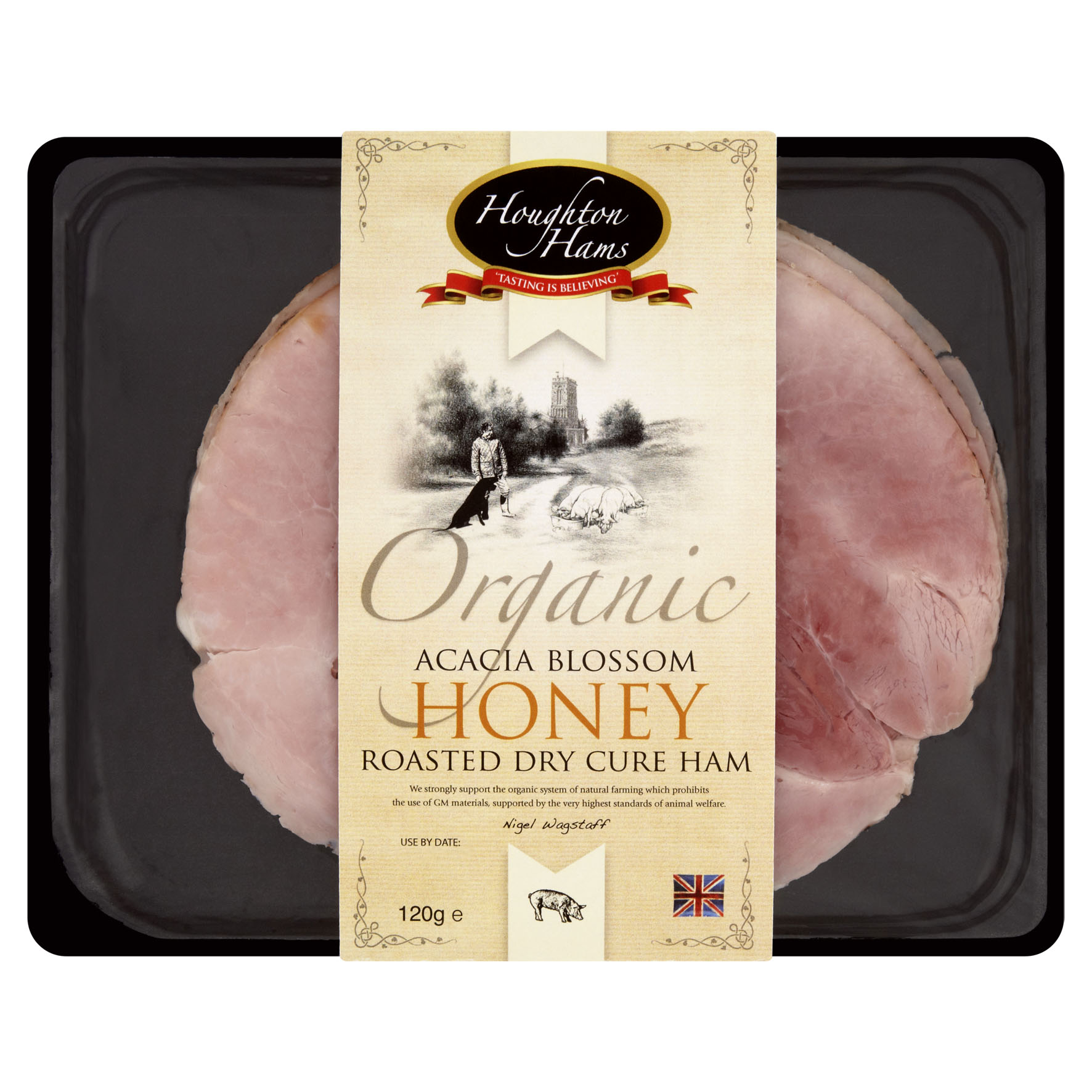 Organic Acacia Honey Blossom Roasted Ham Houghton Hams