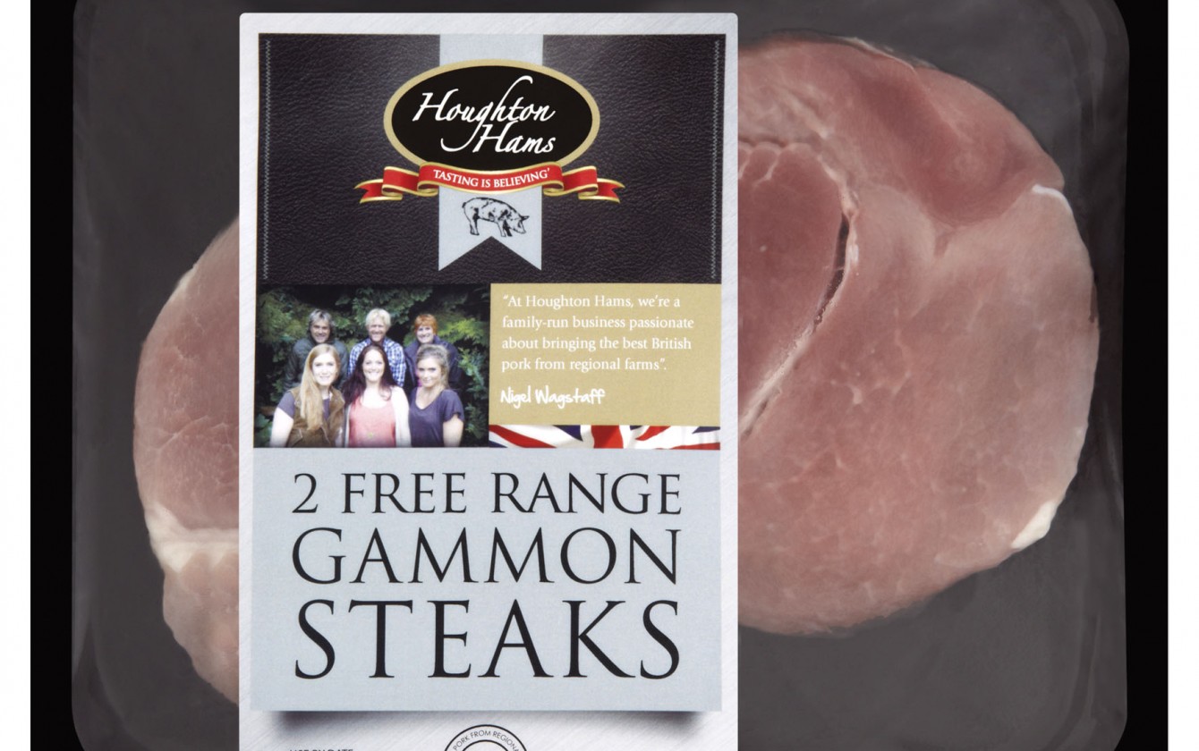 Free Range Gammon Steaks Houghton Hams