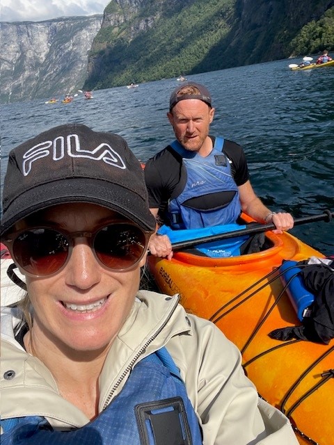 Factory to the Fjords, Director’s Paul & Julie go kayaking!