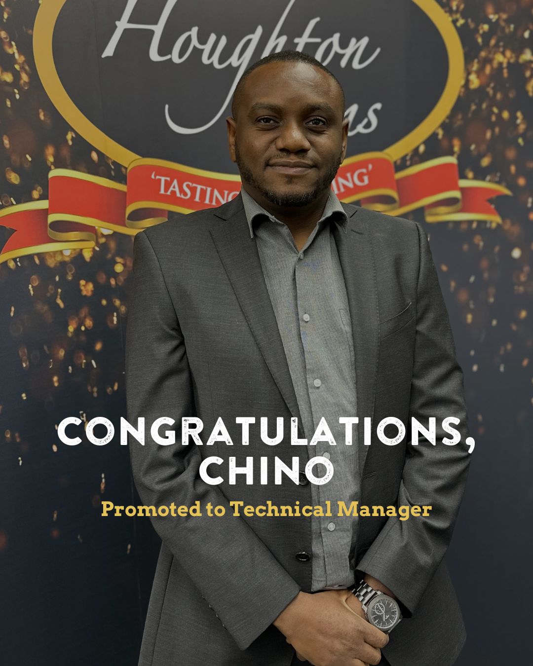 Congratulations Chino